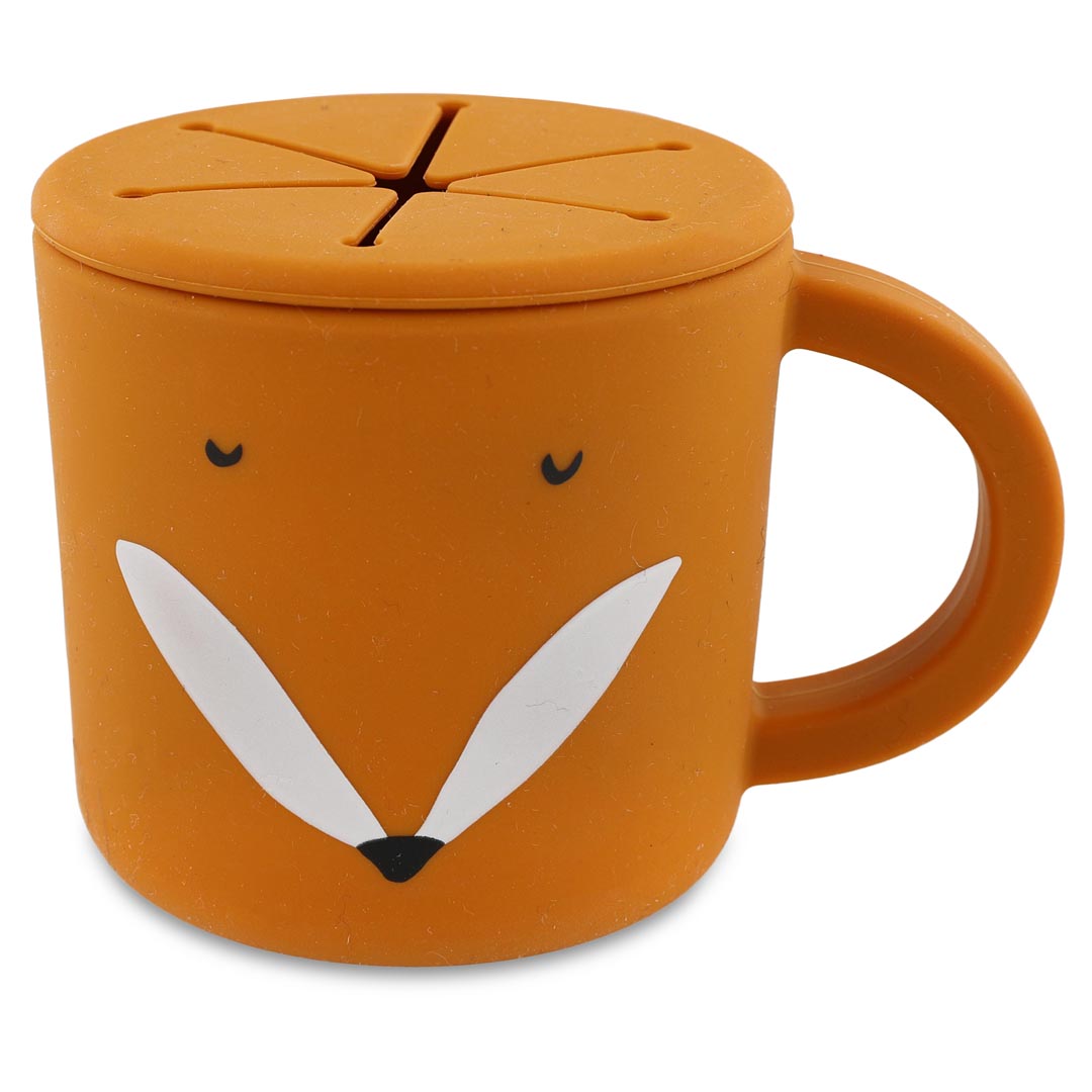 Taza porta snacks de silicona - Mr. Fox